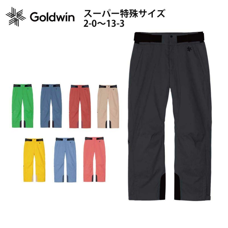 XL[EFA XL[pc pc S[hEB Goldwin Y 2025 G-Solid Color Wide Pants / G33355BX
