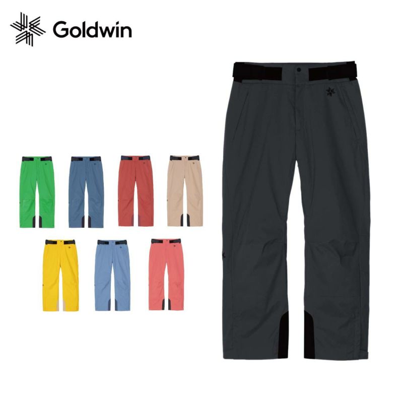 XL[EFA XL[pc pc S[hEB Goldwin Y 2025 G-Solid Color Wide Pants / G33355B