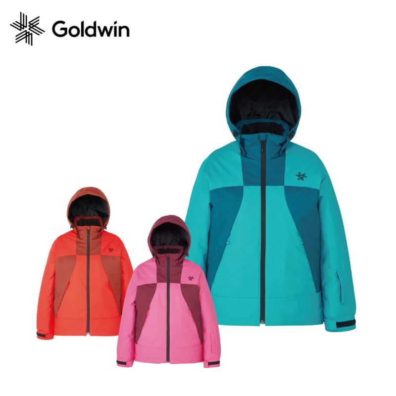 GOLDWIN ゴールドウイン スキーウェア ジャケット キッズ ジュニア 2025 Jr. 2-tone Color Jacket / GJ14301 早期予約
