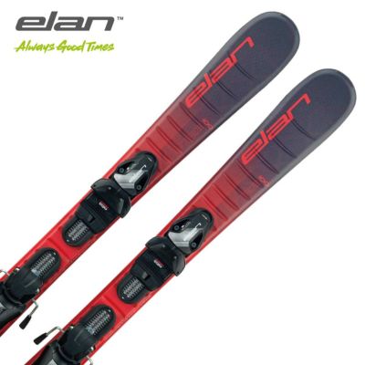 ELAN エラン スキー板 キッズ ジュニア ＜2025＞ FORMULA RED JRS ＋ Junior Shift ＋ EL 4.5 GW CA  JRS BLK [AFHJYC22]【金具付き・取付送料無料 グリップウォーク対応】  ならタナベスポーツ【公式】が最速最安値に挑戦中！メンズ・レディース・子供用まで勢揃い