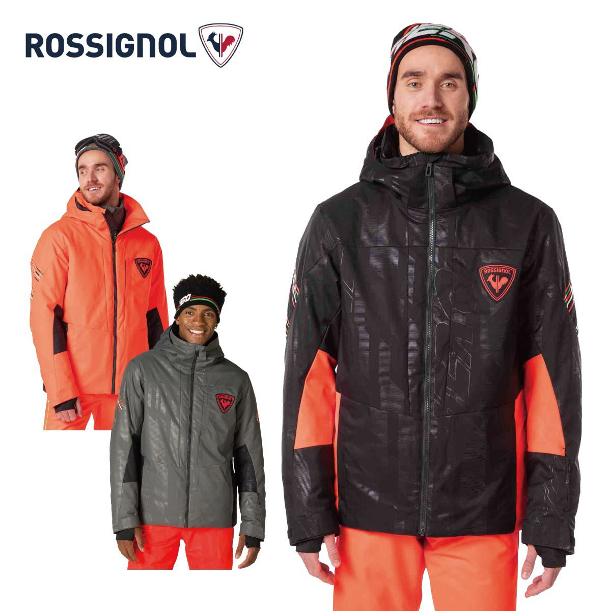 ロシニョール ROSSIGNOL スキーウェア 上下 メンズ L 数回着用 