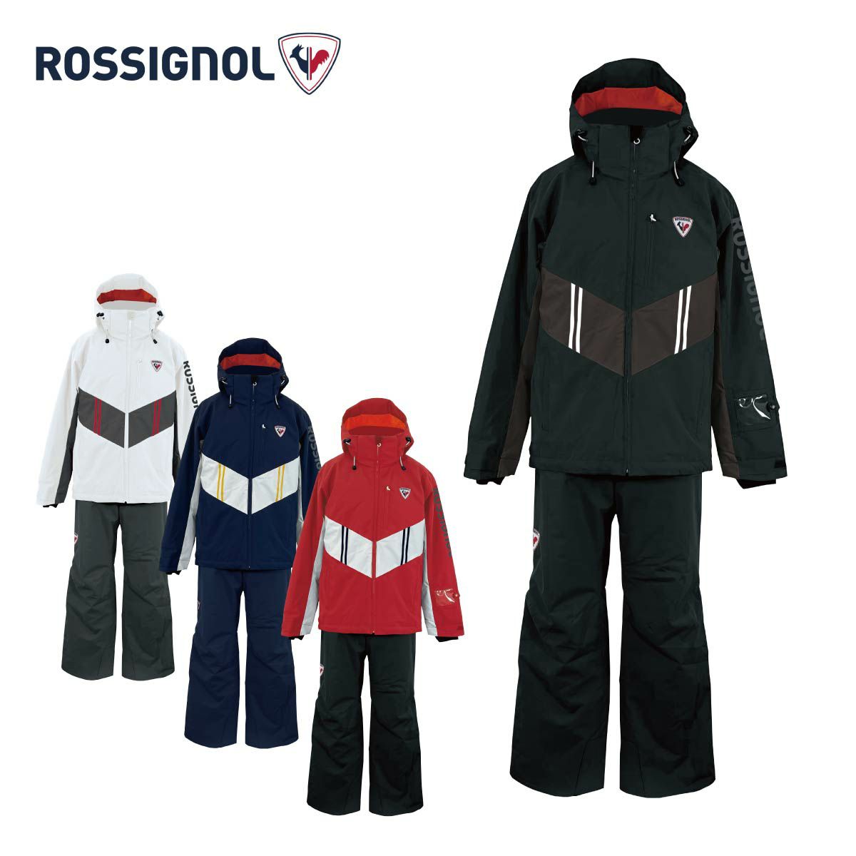 スキーウェア メンズ 上下セット ROSSIGNOL ロシニョール 2025 