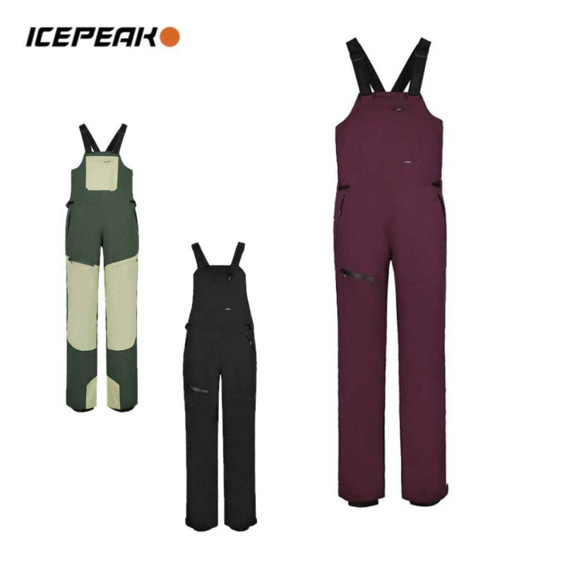 XL[EFA XL[pc fB[X pc ICEPEAK ACXs[N 2025 ICEPEAK CANTRALL / WM WADDED BIB TROUSERS / 654131547