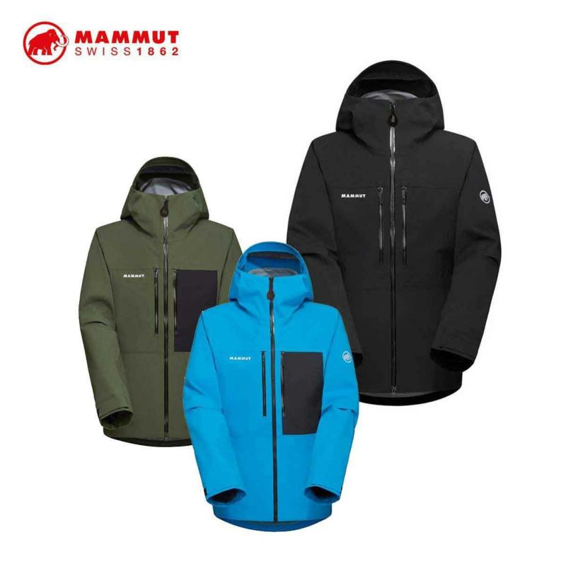 MAMMUT マムート スキーウェア メンズ ジャケット ＜2025＞1010-30990 / Stoney HS Hooded Jacket AF  Men / Hardshell Jackets ならタナベスポーツ【公式】が最速最安値に挑戦中！メンズ・レディース・子供用まで勢揃い