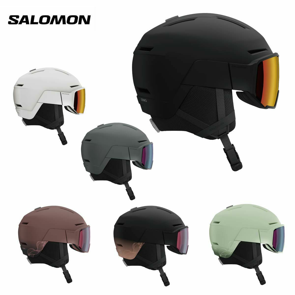 SALOMON PIONEER LT VISOR かたす サロモン ヘルメット L