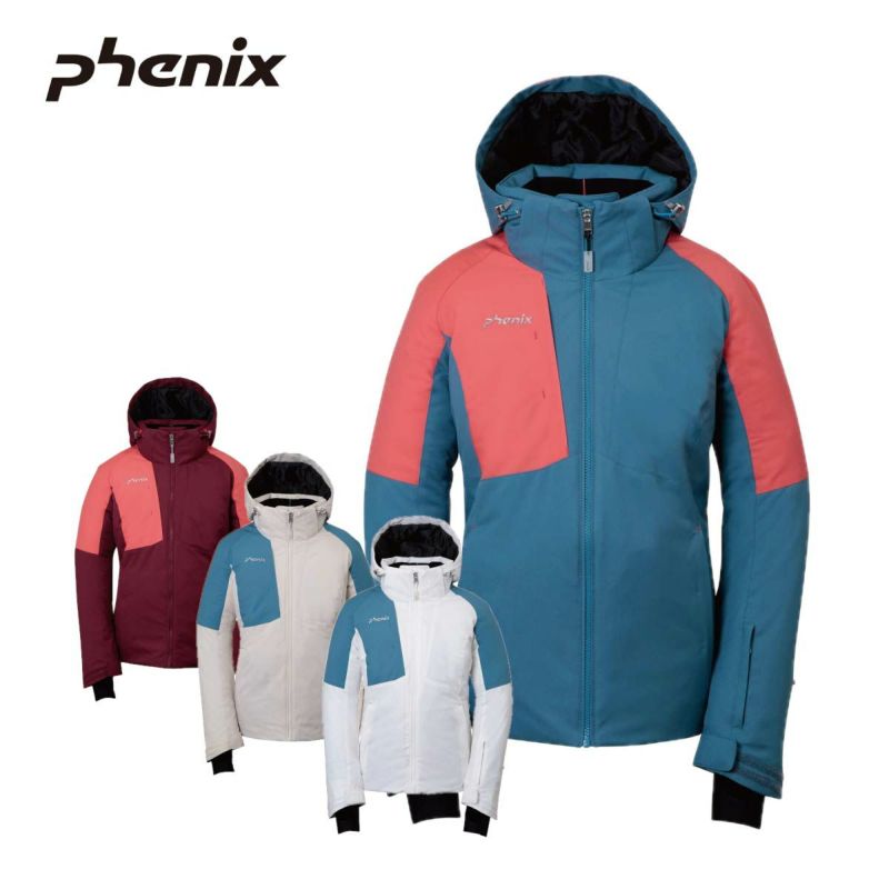 �X�L�[�E�F�A ���f�B�[�X �X�L�[�W���P�b�g �t�F�j�b�N�X PHENIX ��2025��ESW24OT63 / Asymmetry Bicolor Jacket