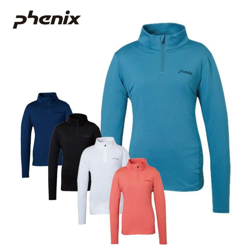 tFjbNX XL[EFA PHENIX A_[Vc fB[X 2025ESW24LS51 / Basic Set-in Sleeve 1/2 Zip Tee