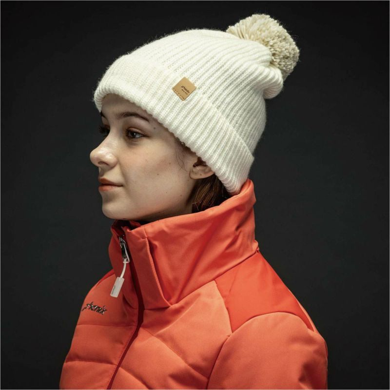 フェニックス　レディース　スノーボードウェア　M　ブラウン　ベージュ　ニット帽 フェニックス レディース スノーボードウェア M ブラウン ベージュ