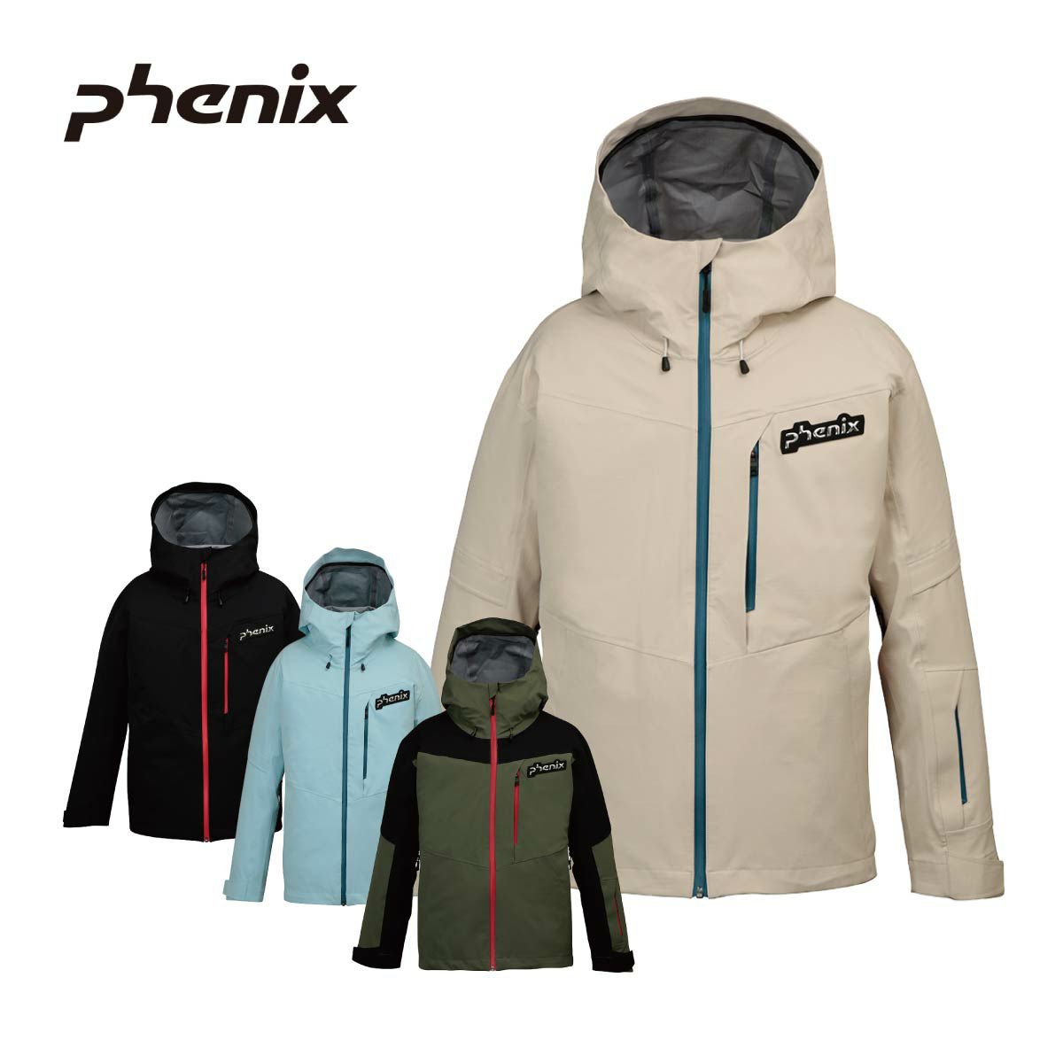 美品 phenix スキーウェア上下 ダイジェナイトサーモ 黄緑 M *YC4 