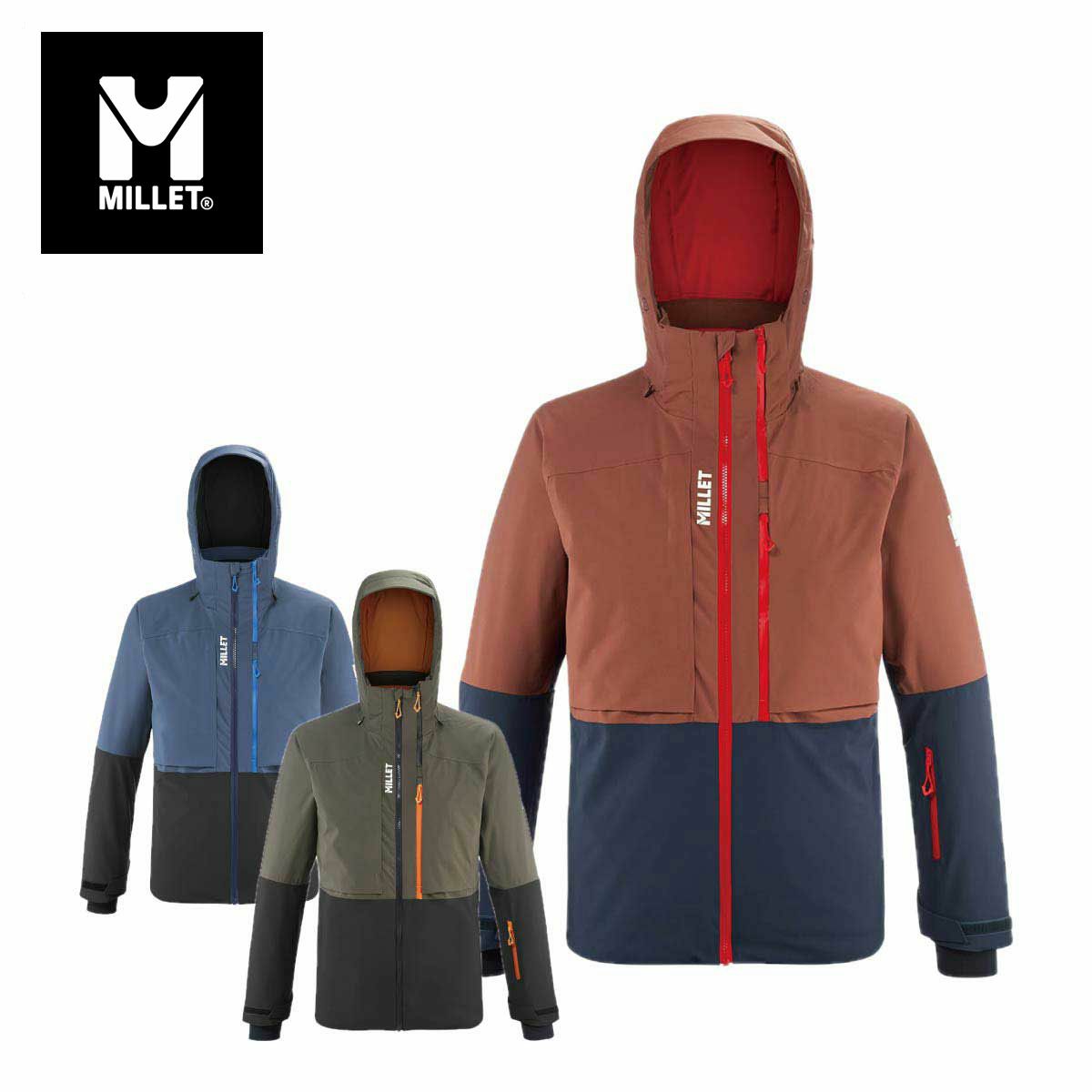 �X�L�[�E�F�A �����Y �X�L�[�W���P�b�g �~���[ MILLET ��2025�� SNOWBASIN JKT M / MIV10198