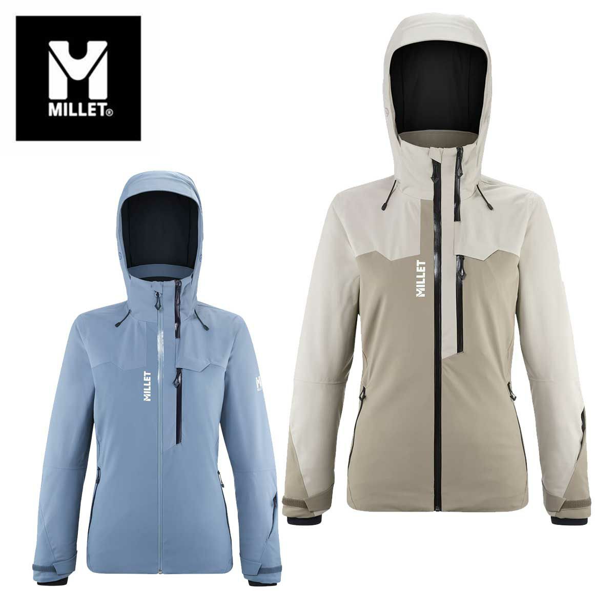 �X�L�[�E�F�A ���f�B�[�X �X�L�[�W���P�b�g �~���[ MILLET ��2025�� SNOWBASIN JKT W / MIV10205