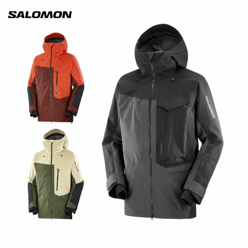 XL[EFA Y XL[WPbg T SALOMON SAebNX 2025 MOON PATROL GORETEX JKT M