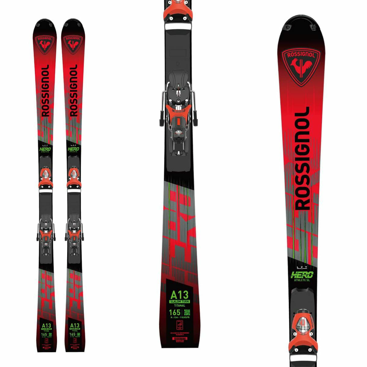 値下！Rossignol ロシニョール HERO SL 165cm（ジュニアスキーセット A 