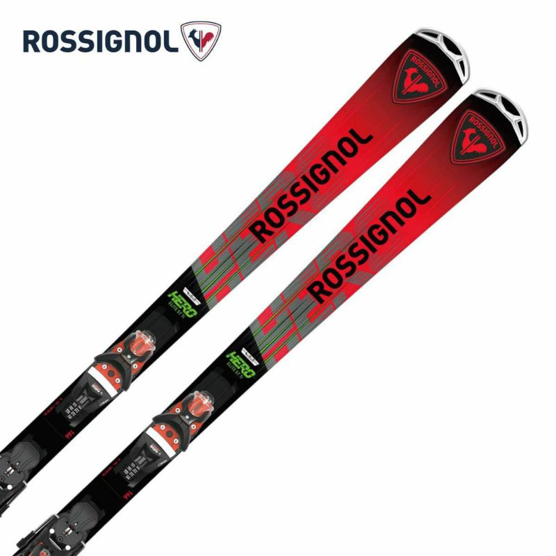 ROSSIGNOL ���V�j���[�� �X�L�[�� �����Y ���f�B�[�X 2025 HERO ELITE ST TI / RANPH01 + NX 12 KONECT GW �v���[�g/�r���f�B���O �Z�b�g ��t���� �O���b�v�E�H�[�N�Ή�