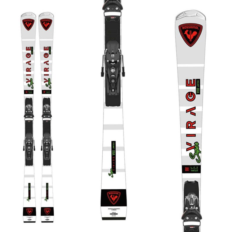 ROSSIGNOL ロシニョール スキー板 2025 SUPER VIRAGE VIII LTD + SPX 14 ROCKERACE GW  プレート/ビンディング セット 取付無料 グリップウォーク対応 ならタナベスポーツ【公式】が最速最安値に挑戦中！メンズ・レディース・子供用まで勢揃い