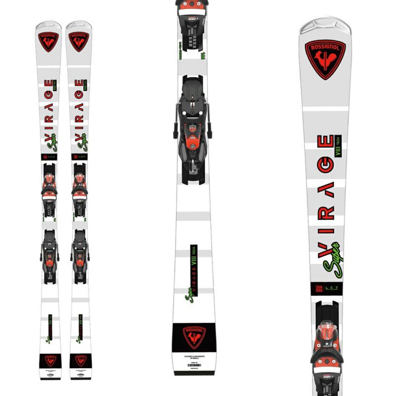 ROSSIGNOL ロシニョール スキー板 2025 SUPER VIRAGE VIII TECH + SPX 14 KONECT GW  プレート/ビンディング セット 取付無料 グリップウォーク対応 ならタナベスポーツ【公式】が最速最安値に挑戦中！メンズ・レディース・子供用まで勢揃い