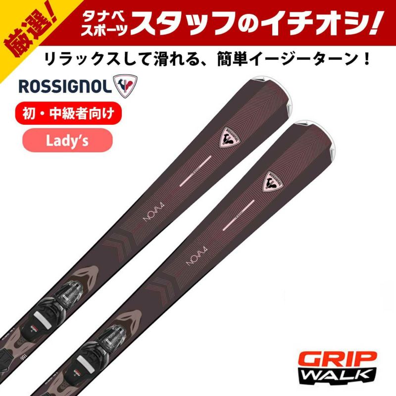 ROSSIGNOL Vj[ XL[ fB[X 2025 NOVA 4 / RANPV02 + XPRESS W 10 GW v[g/rfBO Zbg t ObvEH[NΉ