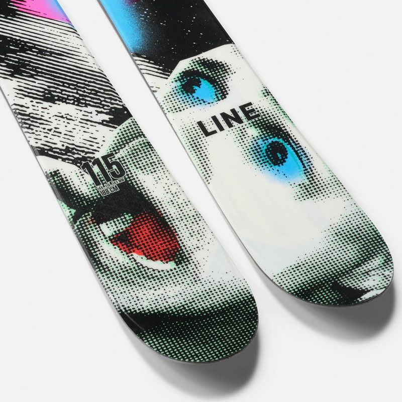 LINE ライン スキー板 メンズ レディース 2025 BACON 115 / [LN2401840