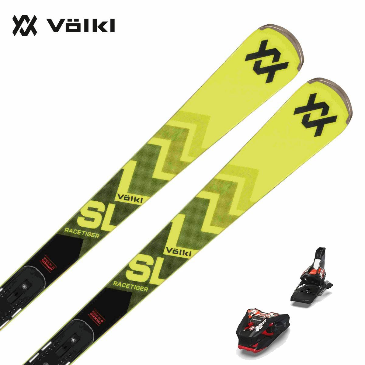 VOLKL フォルクル スキー板 2025 RACETIGER SL MASTER + ＜24＞XCOMP 