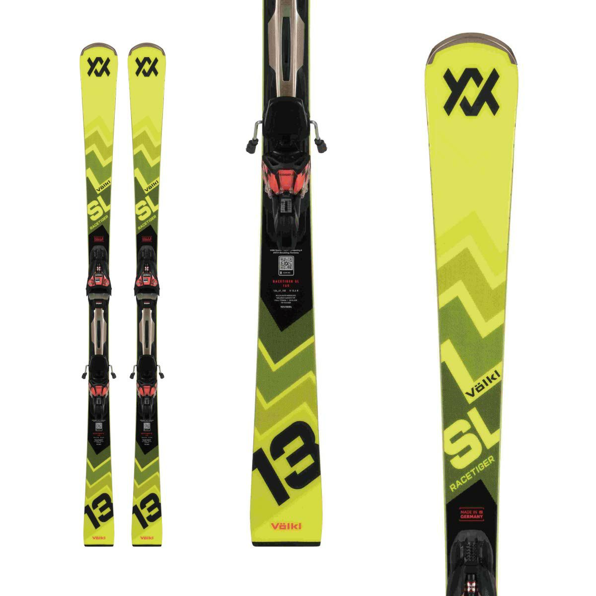 VOLKL フォルクル スキー板 メンズ レディース 2025 RACETIGER SL + 