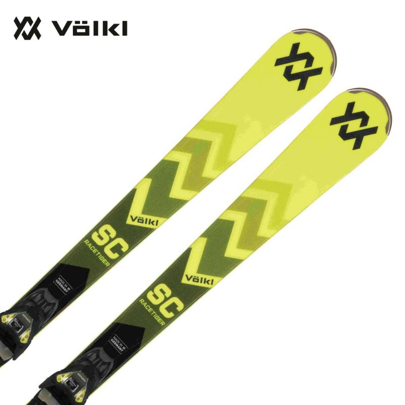 VOLKL �t�H���N�� �X�L�[�� �����Y ���f�B�[�X 2025 RACETIGER SC YELLOW + vMOTION 12 GW �v���[�g/�r���f�B���O �Z�b�g ��t���� �O���b�v�E�H�[�N�Ή�