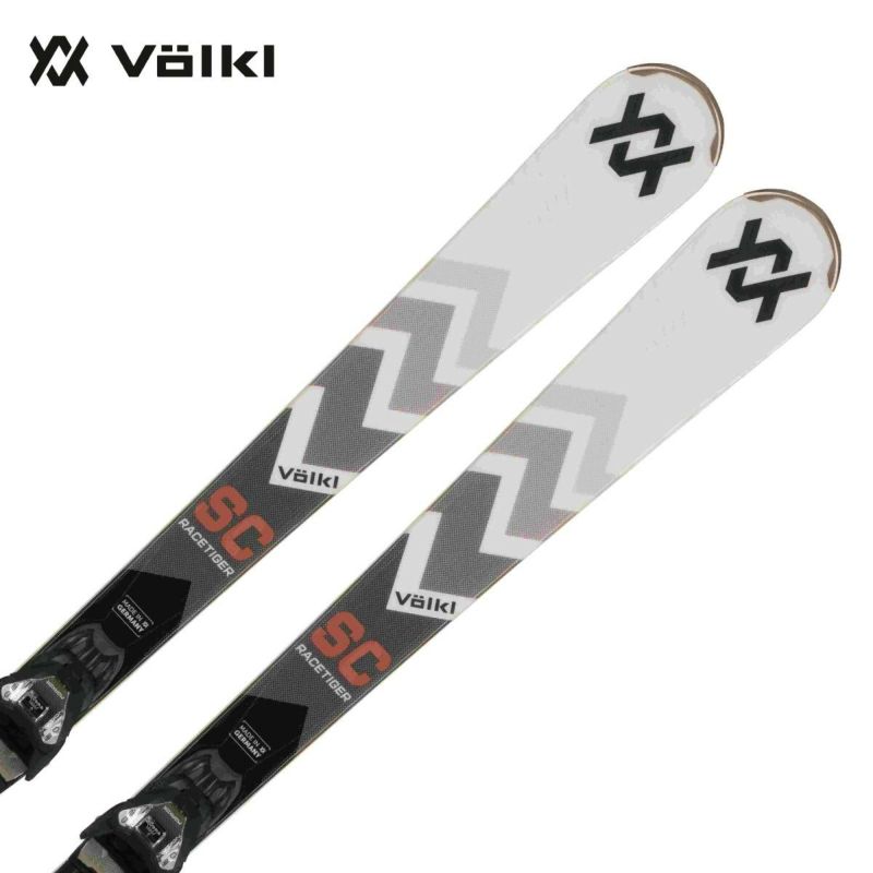 VOLKL フォルクル スキー板 メンズ レディース 2025 RACETIGER SC WHITE + vMOTION 12 GW  プレート/ビンディング セット 取付無料 グリップウォーク対応 ならタナベスポーツ【公式】が最速最安値に挑戦中！メンズ・レディース・子供用まで勢揃い