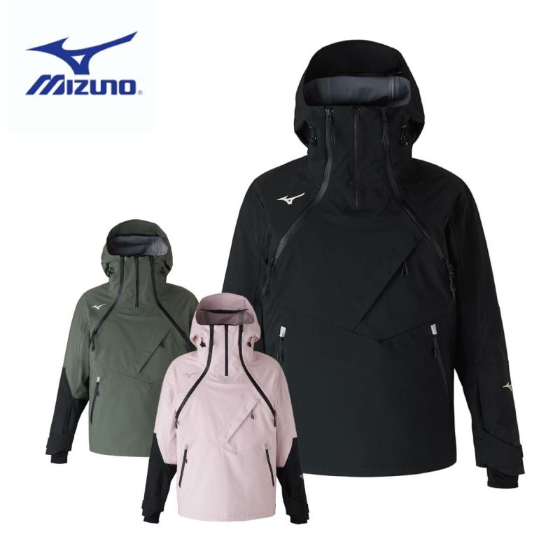 �X�L�[�E�F�A �����Y �X�L�[�W���P�b�g �~�Y�m MIZUNO ���f�B�[�X 2026 Z2MEB330 / FREE SKI SHELL PULL OVER PARKA