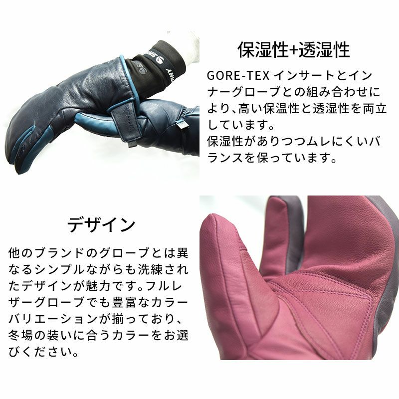 SWANY スワニー スキーグローブ メンズ 2026 SX-114 / Valcan 2in1 SWANY スワニー スキーグローブ メンズ 2026 SX-114 / Valcan 2in1