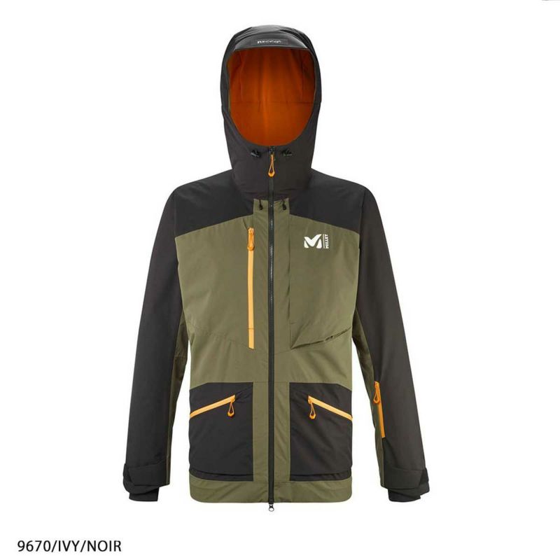 スキーウェア メンズ スキージャケット ミレー MILLET ゴアテックス ＜2024＞ MIV9894 / COSMIC GTX 3L JKT M  【GORE-TEX】【MUJI】