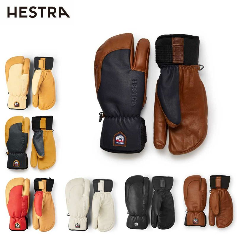 HESTRA wXg XL[O[u Y fB[X202533872 / Topo 3-Finger {Ki