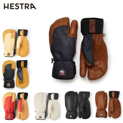 HESTRA ヘストラ スキーグローブ メンズ レディース 2025 30872 / 3-Finger Full Leather  ならタナベスポーツ【公式】が最速最安値に挑戦中！メンズ・レディース・子供用まで勢揃い