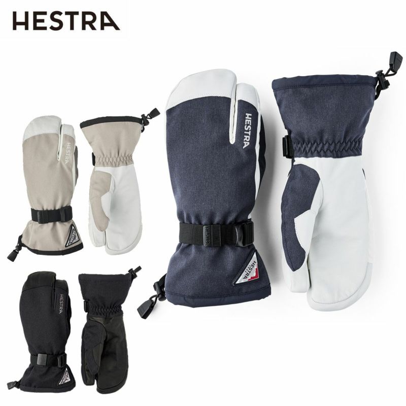 HESTRA wXg XL[O[u Y fB[X202631652 / Powder Gauntlet 3-Finger {Ki