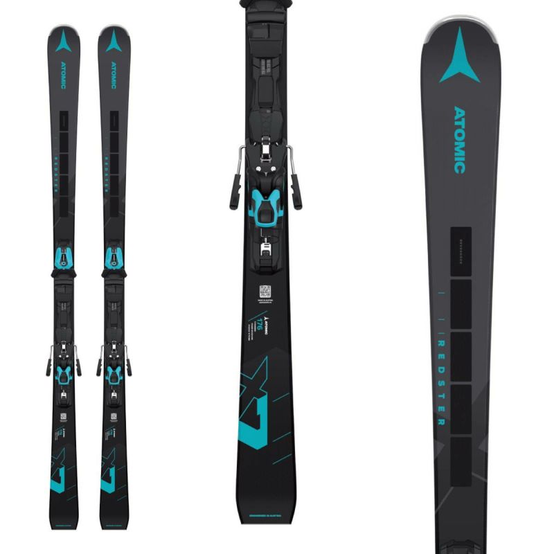 ATOMIC Bluester AX169cm, ソールカバー、伸縮ストック付き ATOMIC アトミック スキー板 メンズ レディース 2025 REDSTER X7