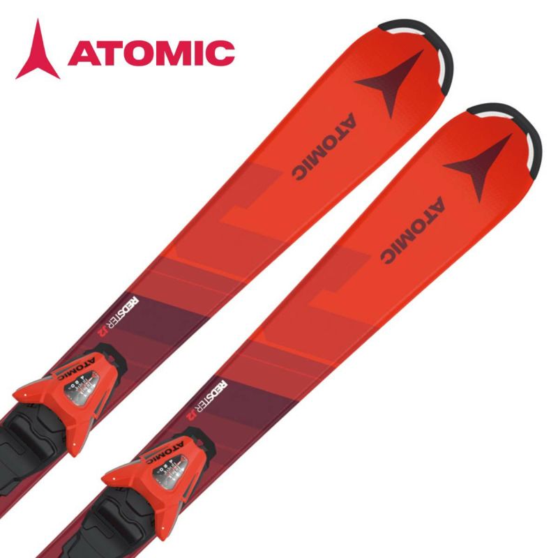 ATOMIC アトミック スキー板 キッズ ジュニア 2025 REDSTER J2 100-120 + C 5 GW プレート/ビンディング セット 取付無料 グリップウォーク対応