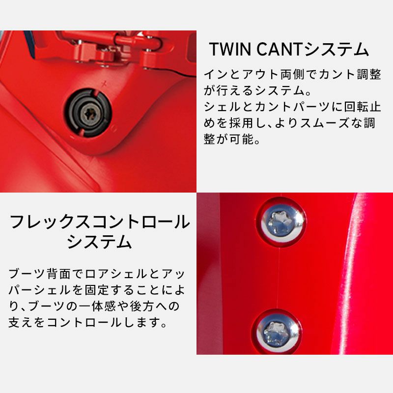REXXAM レクザム スキーブーツ メンズ レディース 2025 R-EVO
