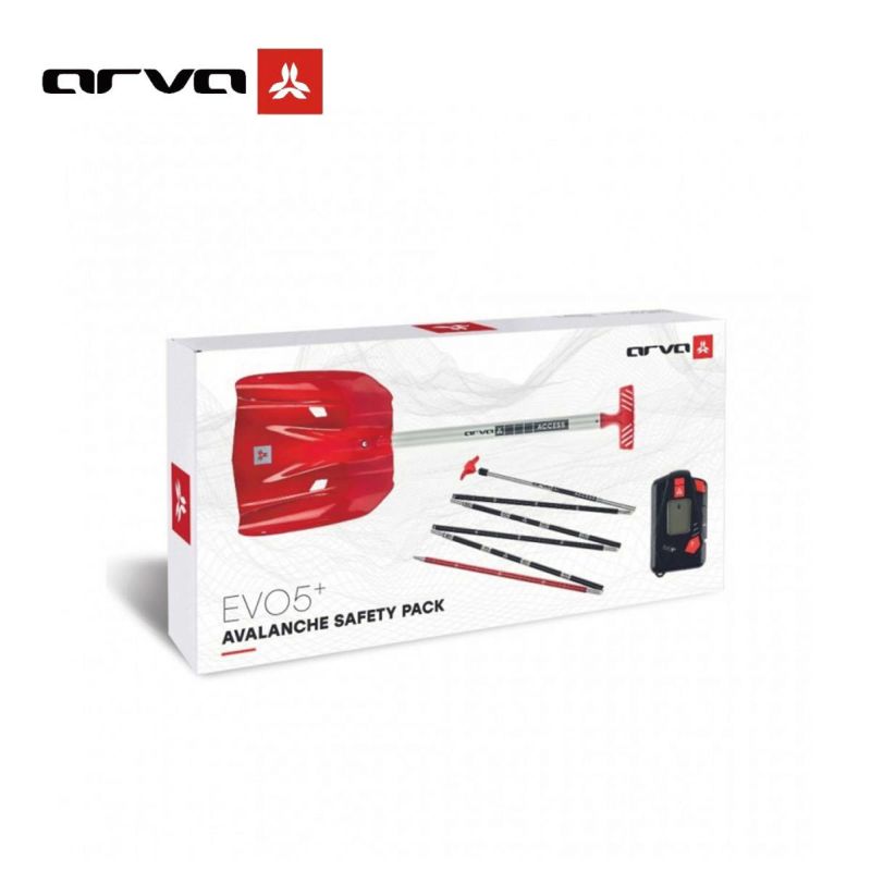arva アルバ ビーコン＜2025＞Safety pack EVO5+〔EVO5+ + Shovels