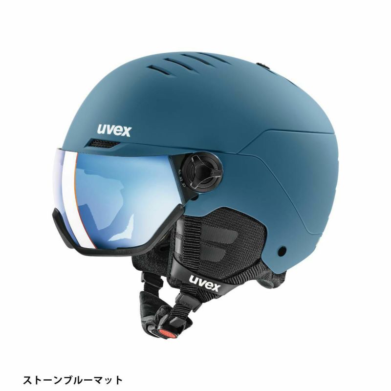 UVEX ウベックス スキー ヘルメット 2025 uvex wanted visor / ウベックス ウォンテッド バイザー 【眼鏡対応】  ならタナベスポーツ【公式】が最速最安値に挑戦中！メンズ・レディース・子供用まで勢揃い