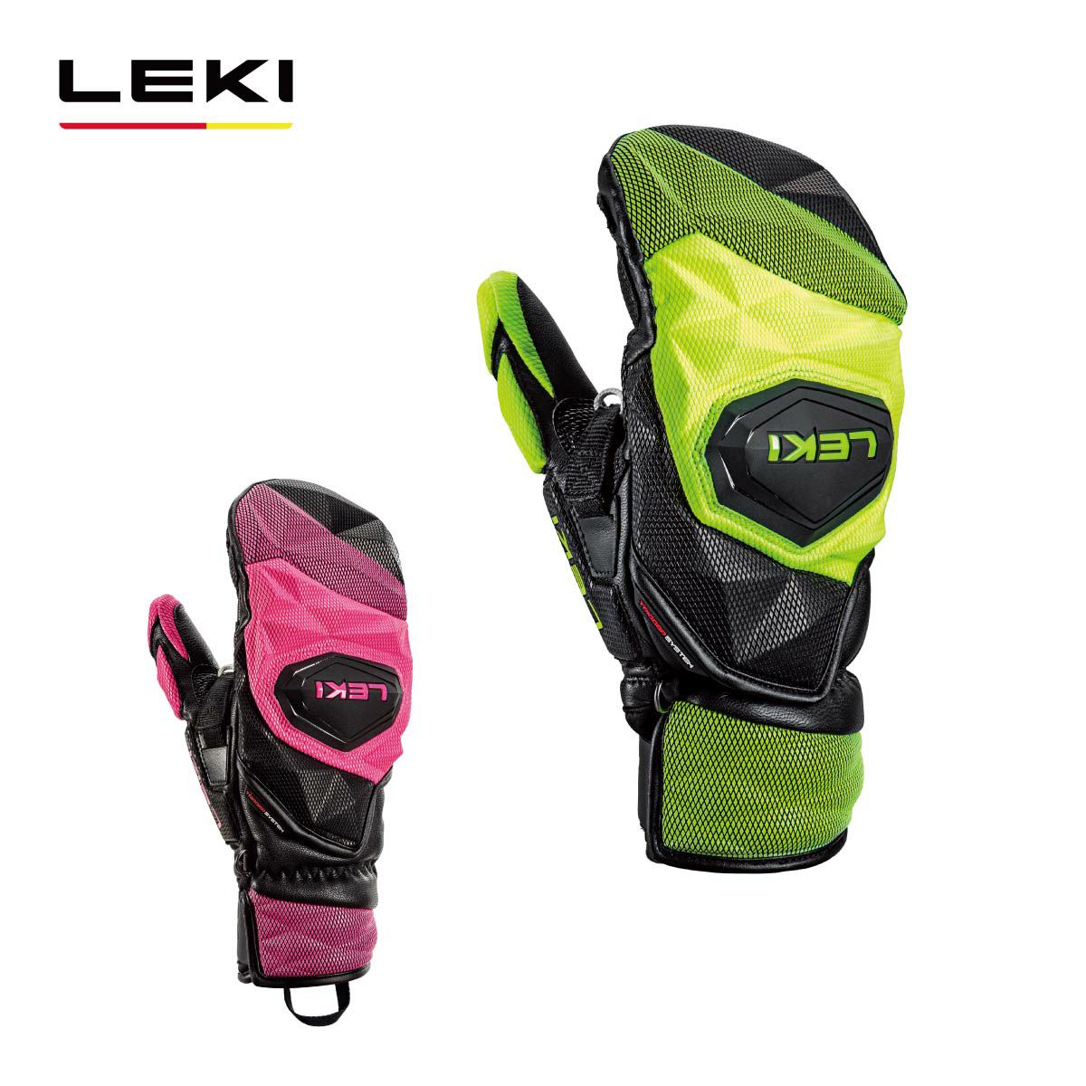 【タナベスポーツ】LEKI レキ スキー グローブ ＜2025＞ 654801601 / WCR VENOM SL 3D MITT