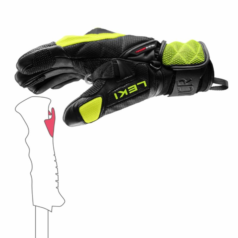 LEKI レキ スキーグローブ ジュニア キッズ 2026 WCR VENOM 3D JUNIOR