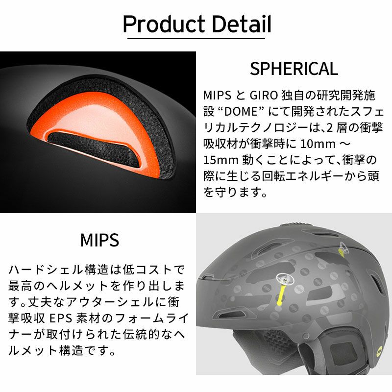 GIRO ジロ スキー ヘルメット レディース 2025 Owen Spherical