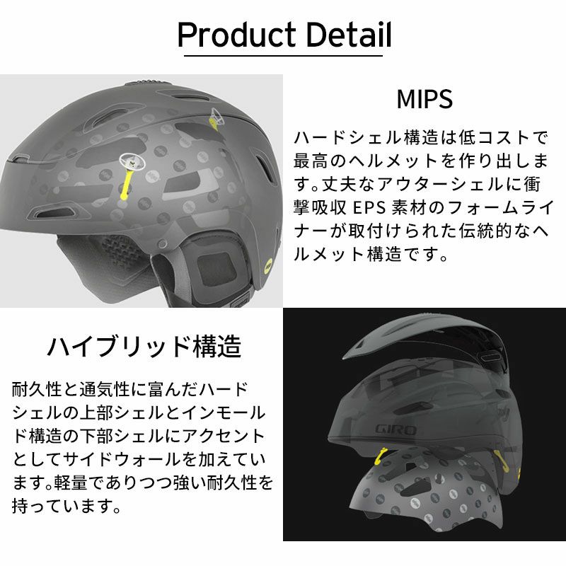 GIRO ジロ スキー ヘルメット レディース 2025 Tenet Mips / テネット