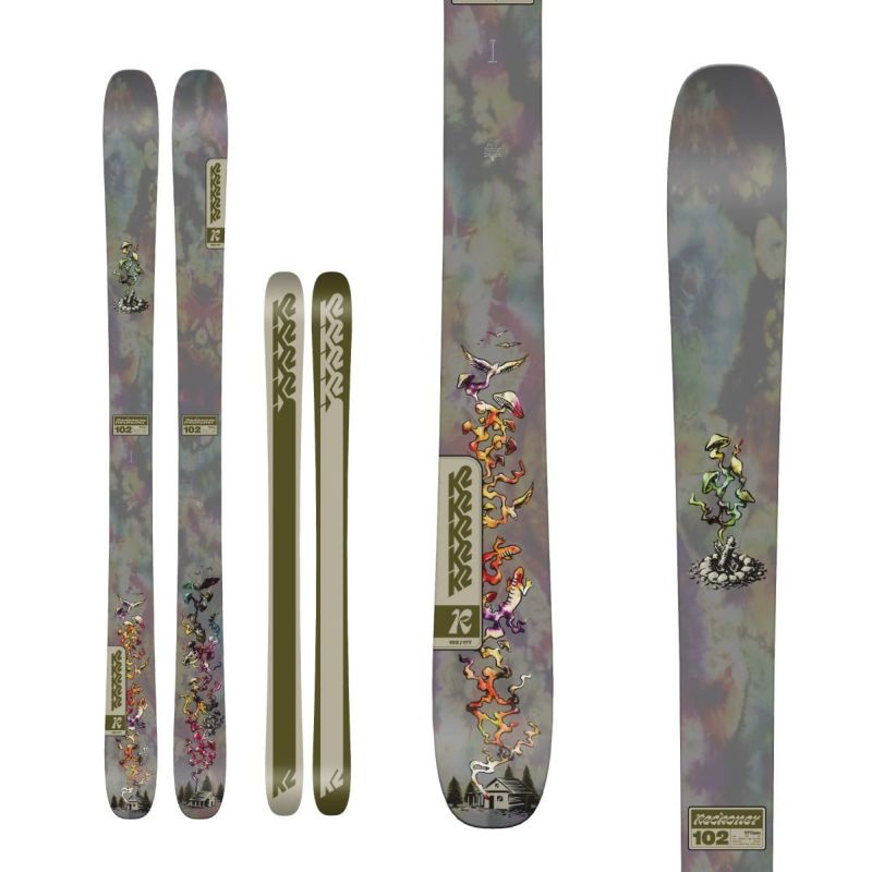 K2 ケーツー スキー板 メンズ レディース 2025 RECKONER 102