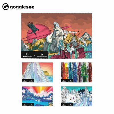スキーゴーグル ゴーグルソック アクセサリー gogglesoc ゴーグル用 クリーニングクロス メンズ レディース＜2025＞CHRIS BENCHETLER / SWIPE-BAG-B-BENCH23