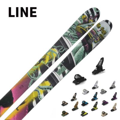 LINE ライン スキー板 メンズ レディース＜2025＞ BACON SHORTY / [LN2401920] + SQUIRE 11  【金具付き・取付送料無料】 スーパーセール ならタナベスポーツ【公式】が最速最安値に挑戦中！メンズ・レディース・子供用まで勢揃い