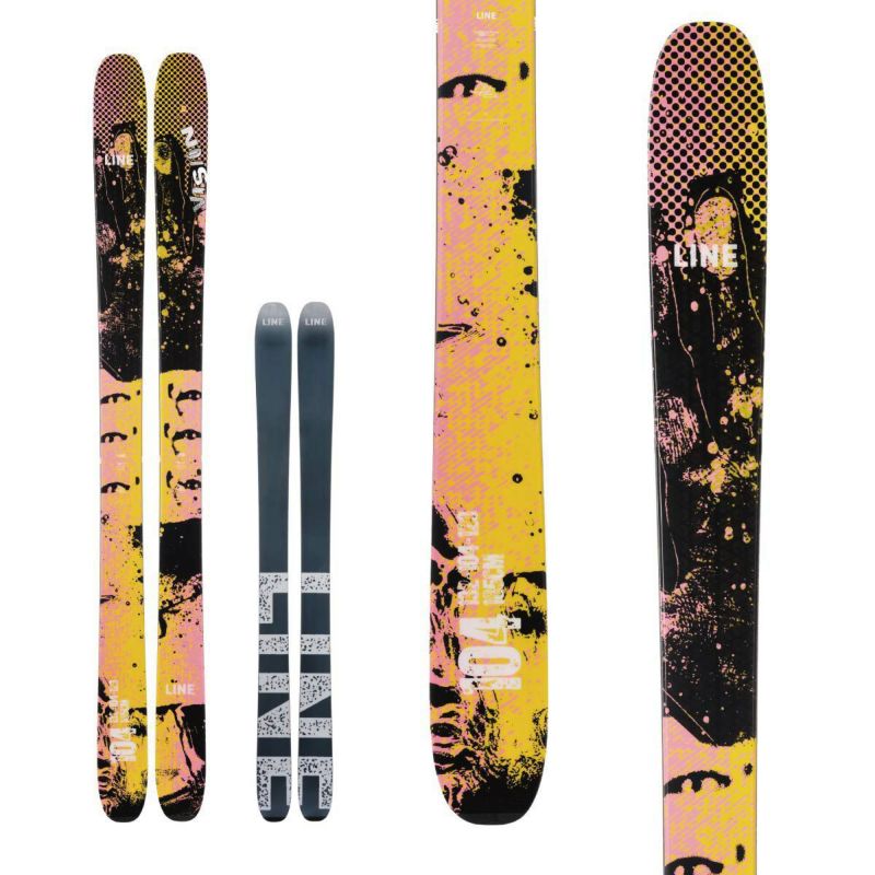 LINE タイガースネーク 157cm スキー板 ビィンディング付き LINE TIGER SNAKE スキー 157cm バインディング付き