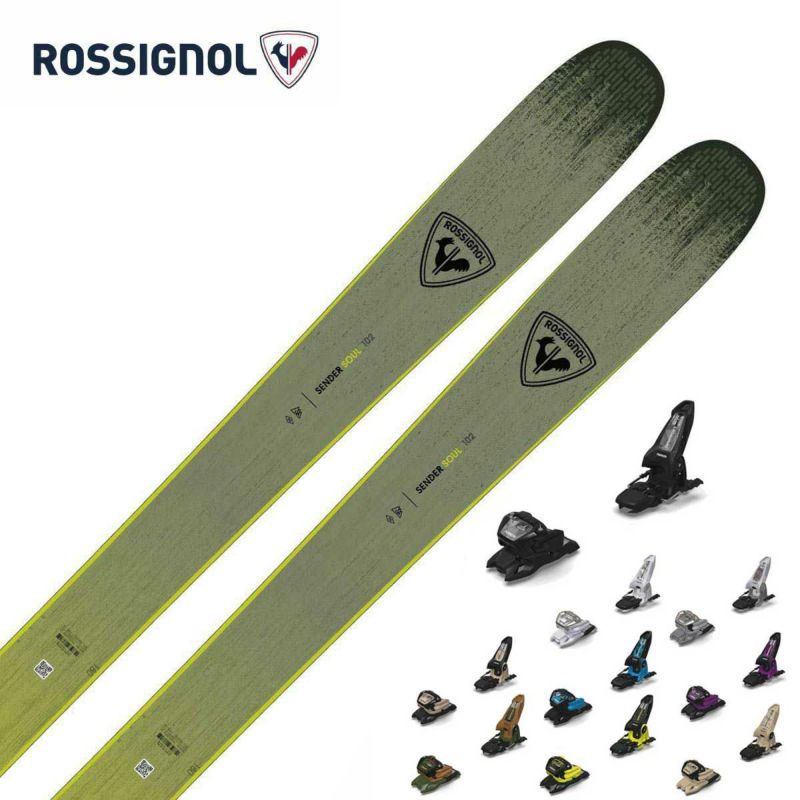ROSSIGNOL Vj[ XL[ Y fB[X2025SENDER SOUL 102 / RANMR01 + GRIFFON 13 rfBO Zbg t ObvEH[NΉ