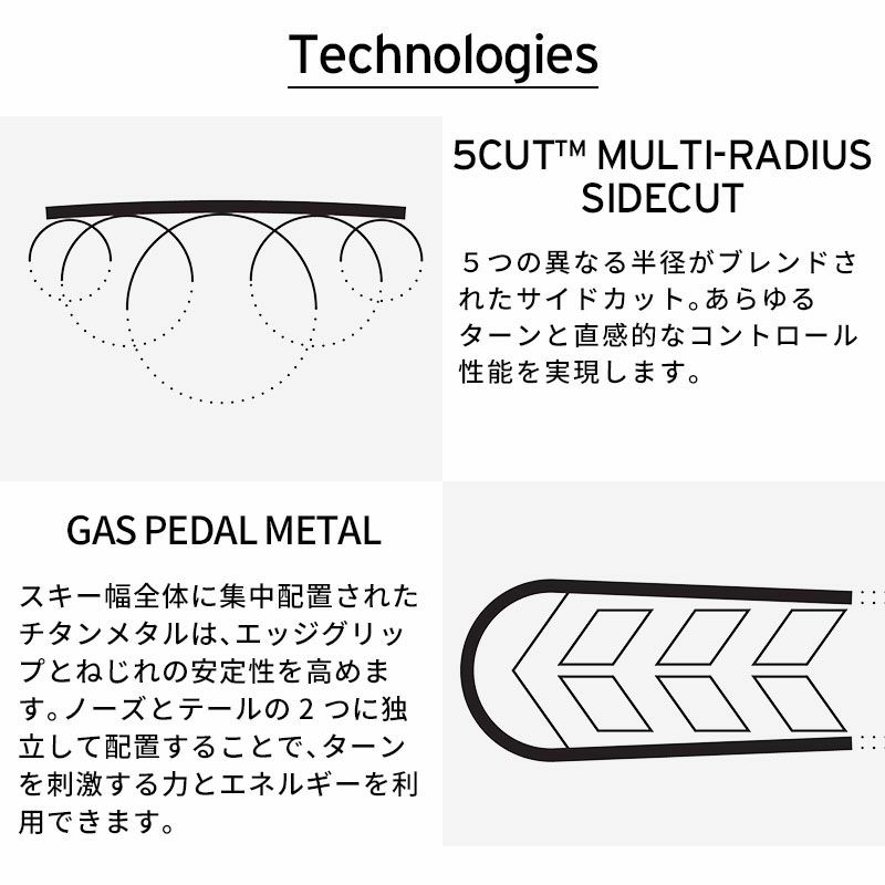 LINE ライン スキー板 メンズ レディース 2025 BLADE + ATTACK 14