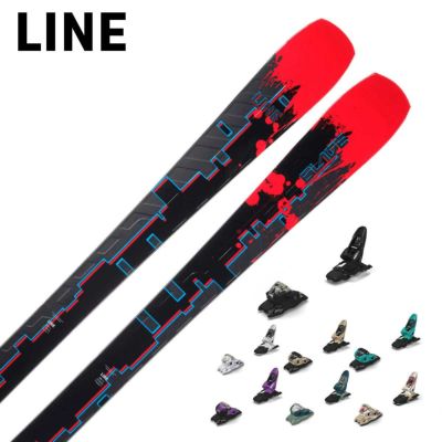 LINE ライン スキー板 メンズ レディース 2025 BLADE + ATTACK 14 【金具付き・取付送料無料】  ならタナベスポーツ【公式】が最速最安値に挑戦中！メンズ・レディース・子供用まで勢揃い