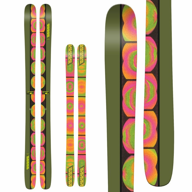 K2 ケーツー スキー板 メンズ レディース＜2025＞OMEN 90 + SQUIRE 11
