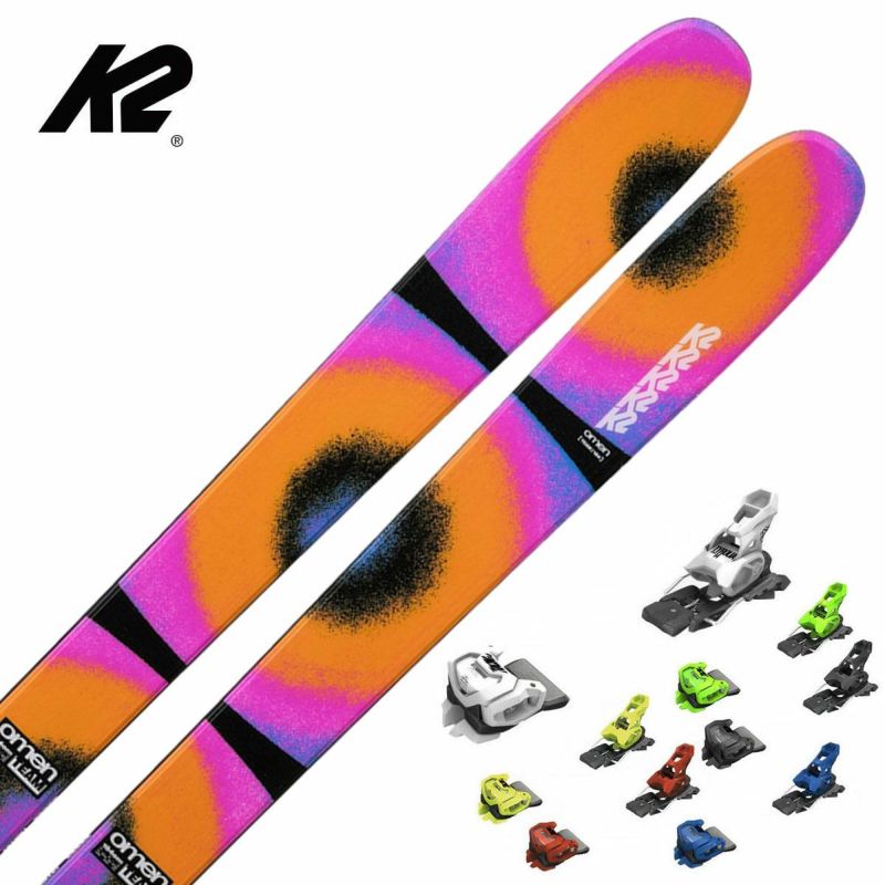 K2 ケーツー スキー板 メンズ レディース 2025 OMEN TEAM + ＜25